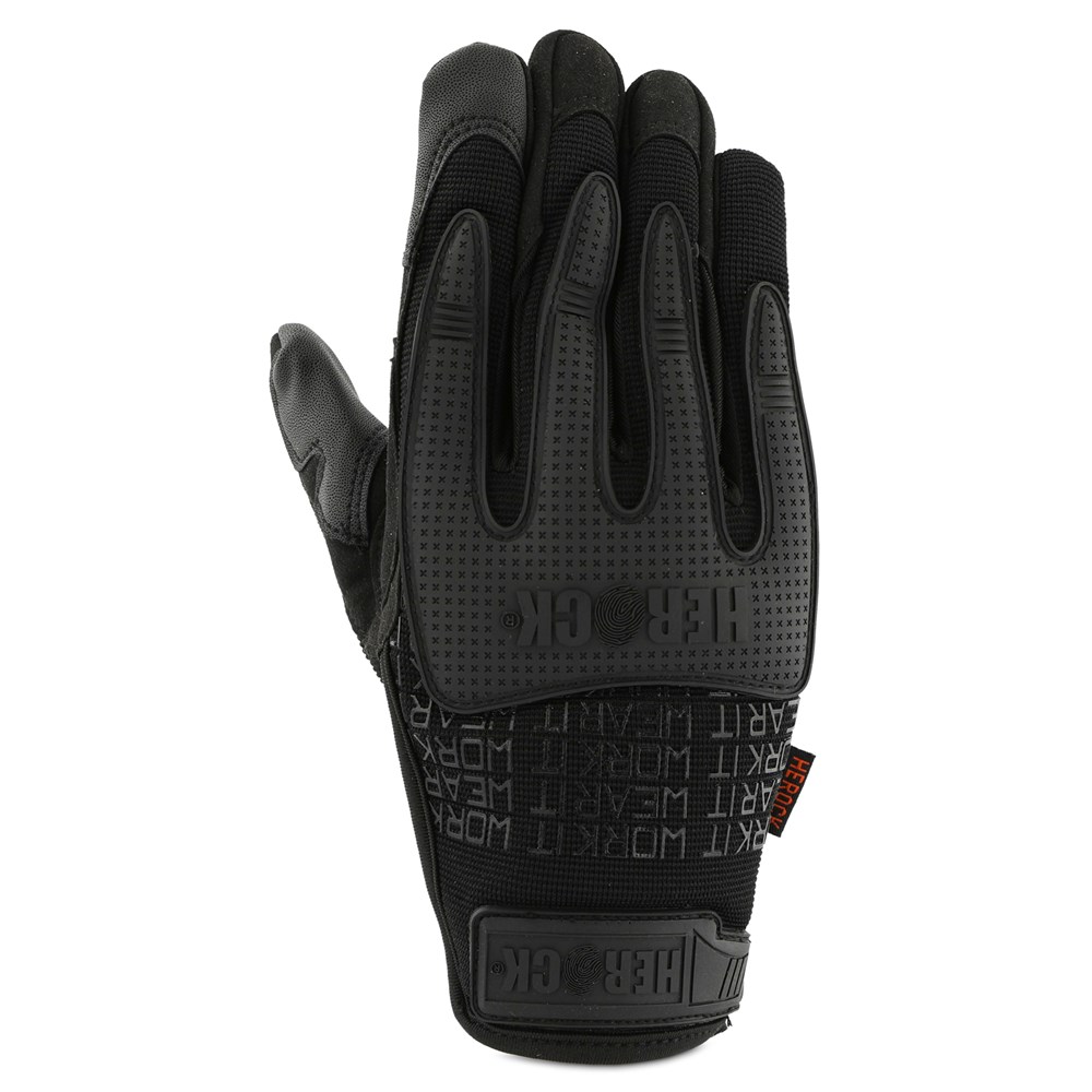 HEROCK® Spartan handschoenen - Verkocht per 10 Paar/Maat  Zwart